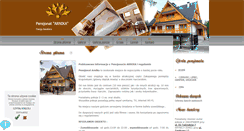 Desktop Screenshot of pensjonatarnika.com